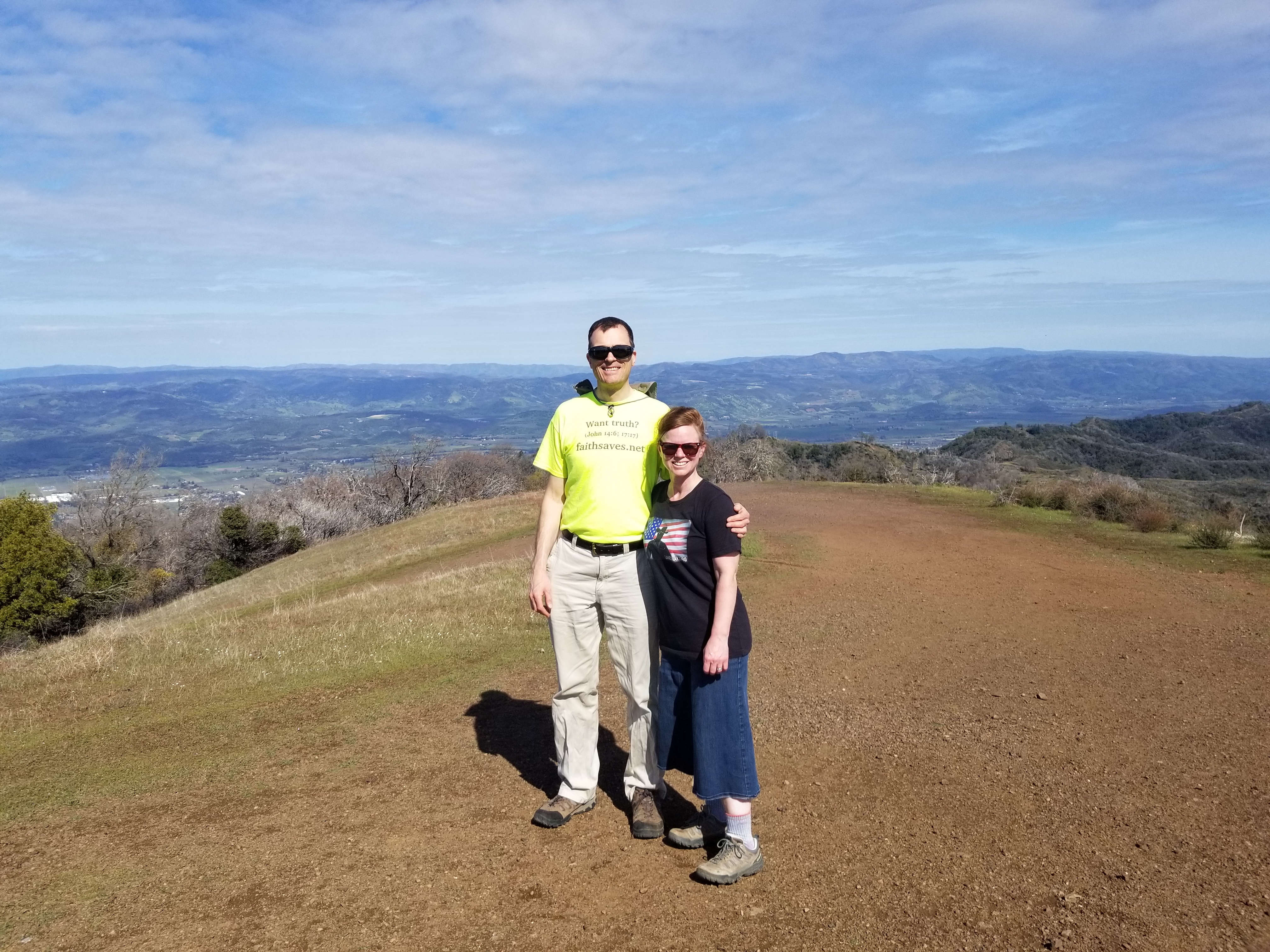 Bald Mountain hill Marin County Bay Area hike faithsaves.net man woman Christian evangelism evangelistic