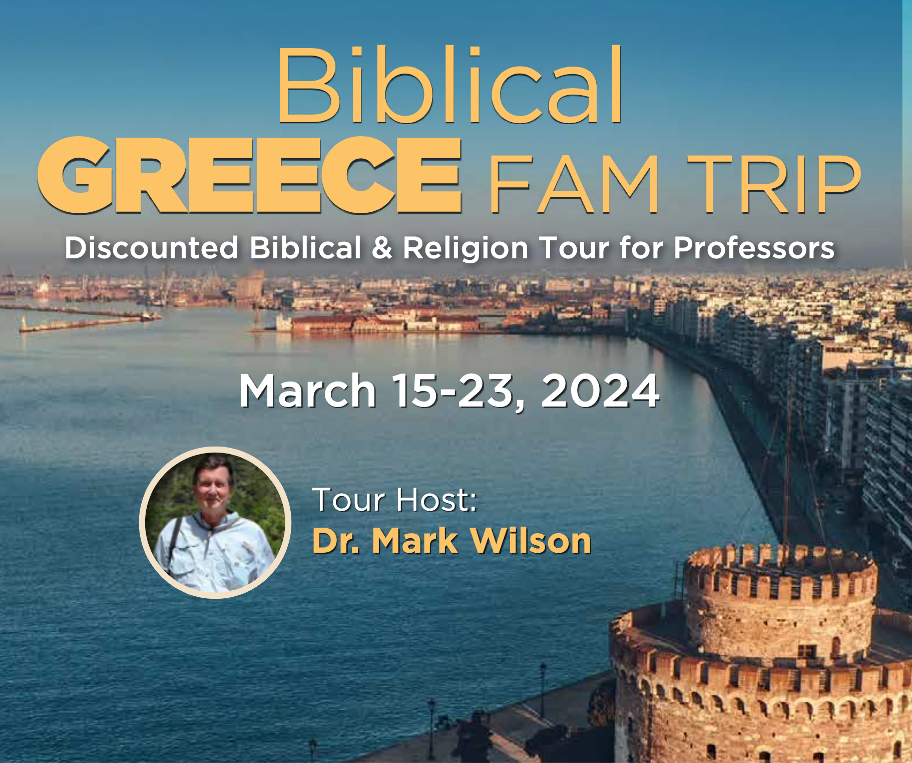 Christian tour Greece Apostle Paul pastors professors