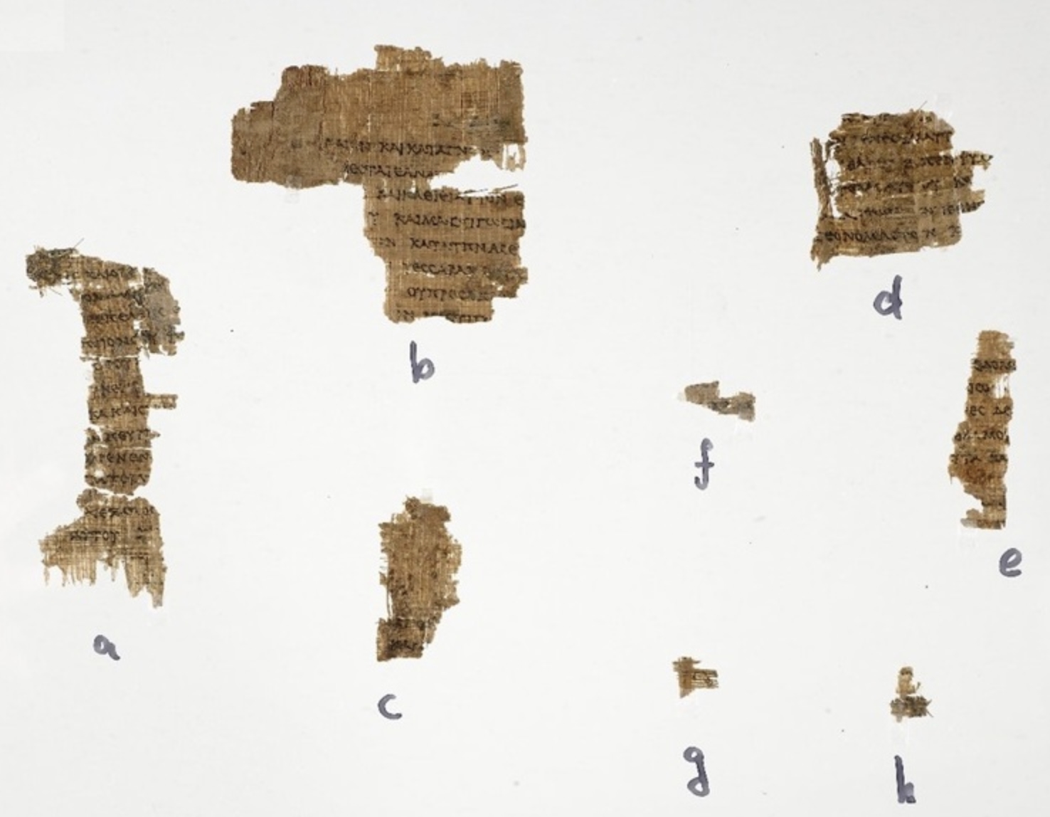 Rylands Papyrus 458 LXX Septuagint MS manuscript