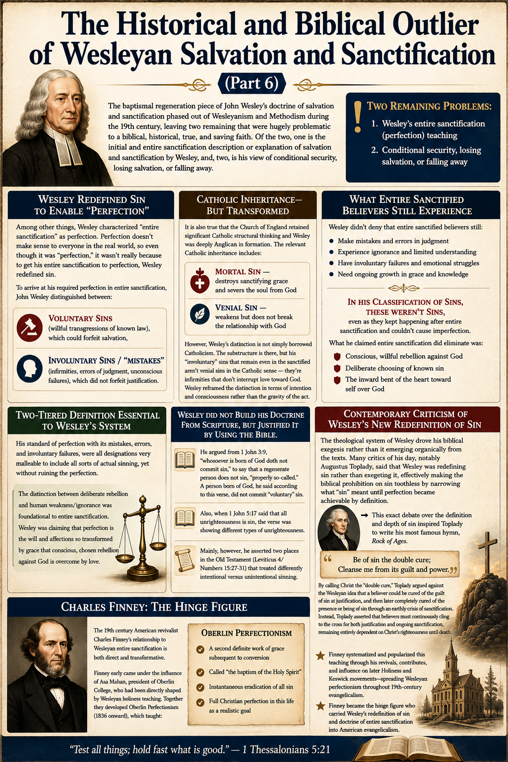 Wesley Persecution This is part 6 in an expose of serious error in Wesleyanism.